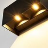 Lampada da parete per esterni impermeabile Lampada da parete lunga a LED IP65 Luce in alluminio Giardino Villa Portico Sconce Light 110V 220V Sconce Apparecchio