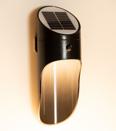 Nuovo sensore radar creativo LED luce solare esterna impermeabile da giardino