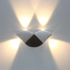 Lampada da parete a LED 4W Sconce Illuminazione colorata Lampada da parete per interni a parete per soppalco Bagno Soggiorno Illuminazione domestica KTV