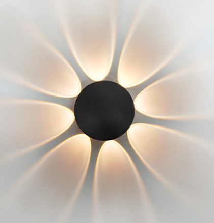 Lampada da parete impermeabile a fungo Illuminazione da giardino Lampada da parete a LED Lampada da parete per interni impermeabile per esterni Illuminazione decorativa per camera da letto