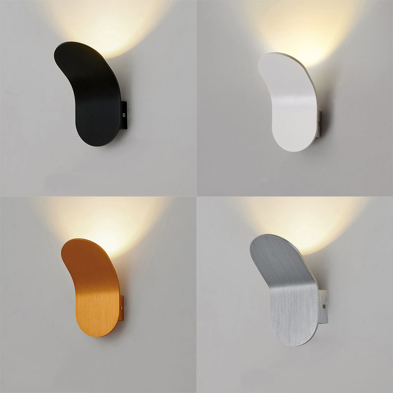 Lampada da parete impermeabile per esterni a bilanciere 5W Lampada da parete per corridoio da esterno impermeabile di alta qualità e prezzo basso