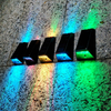 Up And Down LED Solar Light Powered Charge Illuminazione esterna impermeabile Lampade da parete Giardino