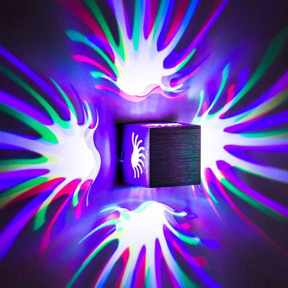 Luci da interno senza elettricità Lampade da parete a LED montate a energia solare sistema di illuminazione per luci da bar a led per interni