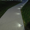 Luce sotterranea a LED IP65 1W 3W Luce sepolta sotto terra Lampada Percorso Giardino Prato Cortile Illuminazione esterna impermeabile 85-265V DC12V