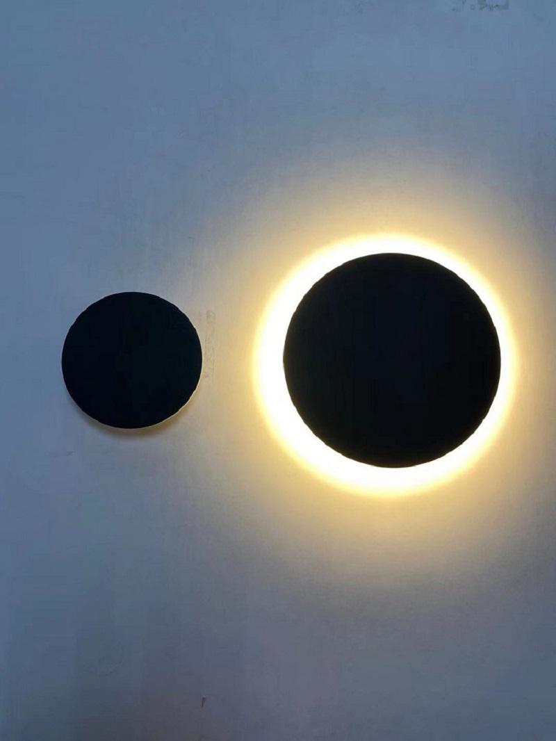 2023 vendita calda LED lampada da parete a led per interni decorativa applique da parete a forma rotonda per montaggio a parete del corridoio