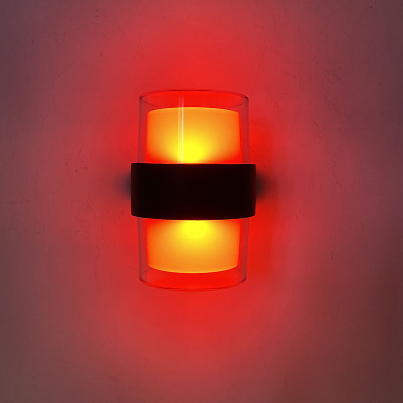 Tuya APP Decorazione industriale IP65 impermeabile Lampada da parete a led per esterni lampada a bacchetta Lampada da parete su e giù con prezzo di fabbrica