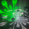 Lampada da comodino in cristallo trasparente moderna in acrilico di lusso a led con controllo tattile Lampada da comodino a luce notturna Ricaricabile Cena romantica Amazon
