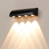 Moderna semplice lampada da parete esterna a LED impermeabile lampade da cortile cancello lampada terrazza balcone applique da giardino prezzo di fabbrica