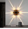 Lampada da parete impermeabile per esterni moderna semplice e creativa Lampade da cortile a LED Lampada da cancello Lampada da parete per balcone