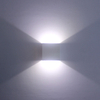 Lampada da parete a LED 6W Versione di aggiornamento Lampada da parete moderna IP20 LED Indoor 220V Luci bianche calde Lampada da notte a luce decorativa per Bedro