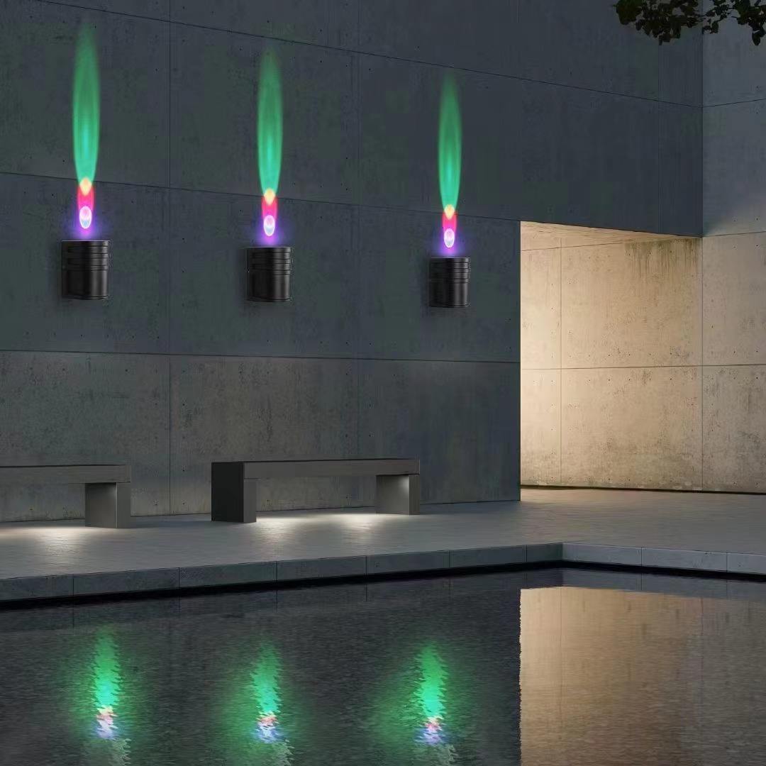 Lampada da parete a LED a parete di nuovo stile Lampada da giardino IP65 impermeabile per esterni Decorazione per hotel Applique da esterno