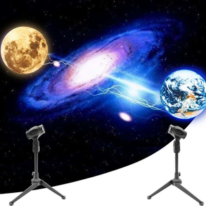 Lampada di proiezione pianeta terra luna luce notte stella lampada da tavolo luce da tavolo unica con buona qualità e prezzo basso