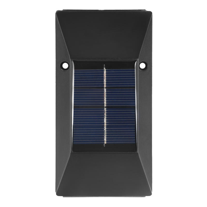 Prodotto più recente Abs Indoor Hotel Decorative Light Outdoor Ip65 Lampada da parete a led solare impermeabile pannello solare Led Street Light