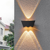 Moderna applique da parete a LED impermeabile IP65 Up Down 10W Illuminazione per esterni Home Hotel Negozio Corridoio Portico Sconce Lampade da parete AC 220V 110V