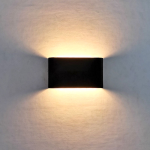 il rettangolo di 6W 12W 14W ha condotto l'illuminazione della parete in bianco e nero Shell ha condotto le strisce chiare dell'interno della luce principale del riparo dell'interno