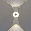 Lampade da parete per esterni con lampada solare originale di fabbrica con illuminazione della lampada da parete con decorazione su e giù per il prezzo economico