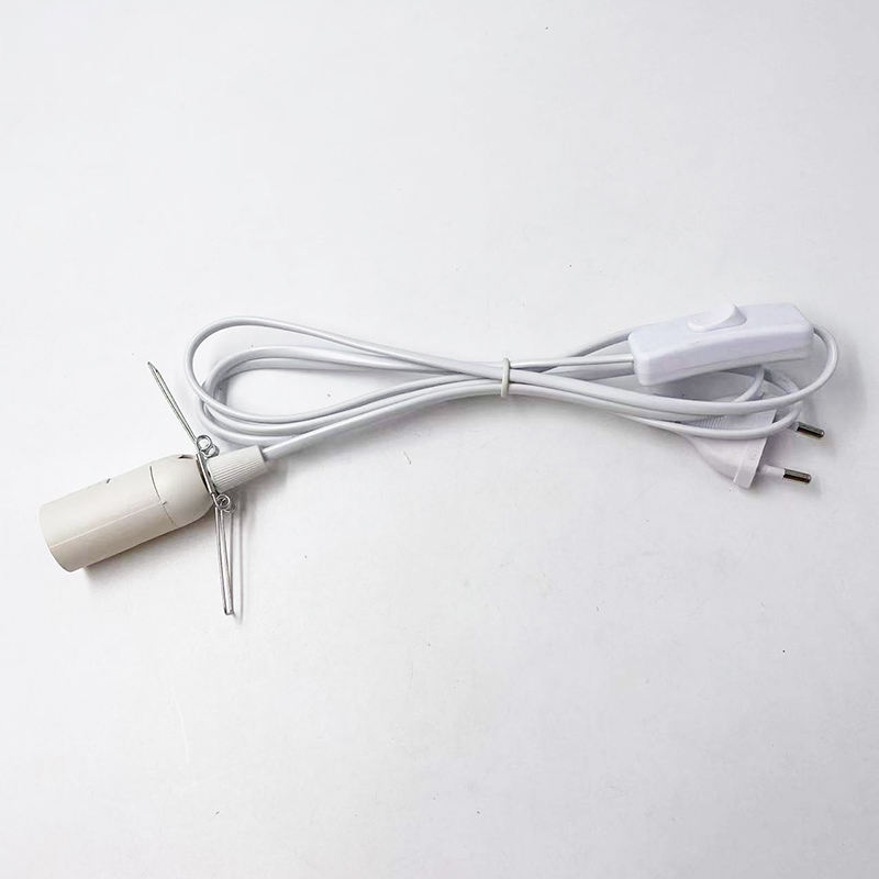 E14 301 dimmer switch 1.8m wire 1.5mwire 2m wire US/ EU Plug Light 301 dimmer switch E14 primavera corpo nudo interruttore spina lampada