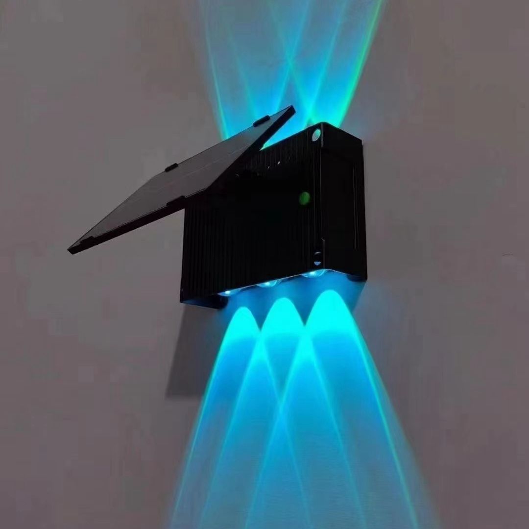 Nuova luce galleggiante a LED solare transfrontaliera per esterni Lampada da esterno impermeabile per esterni