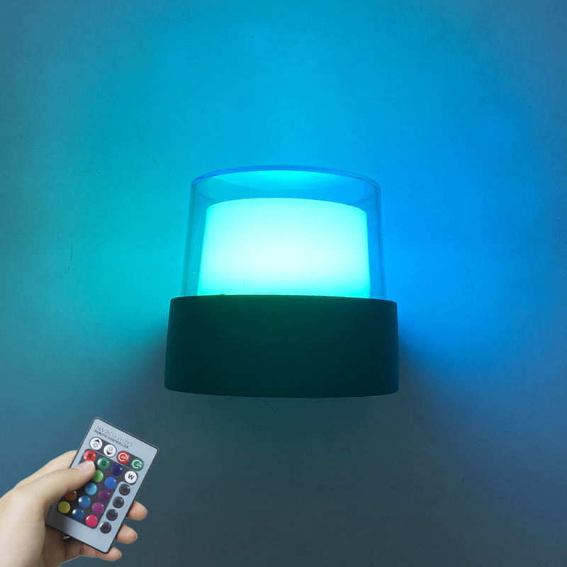 Lampada Led Decorativa Lampada Da Parete Impermeabile Rotonda In Acrilico E Luce Notturna Per Esterni
