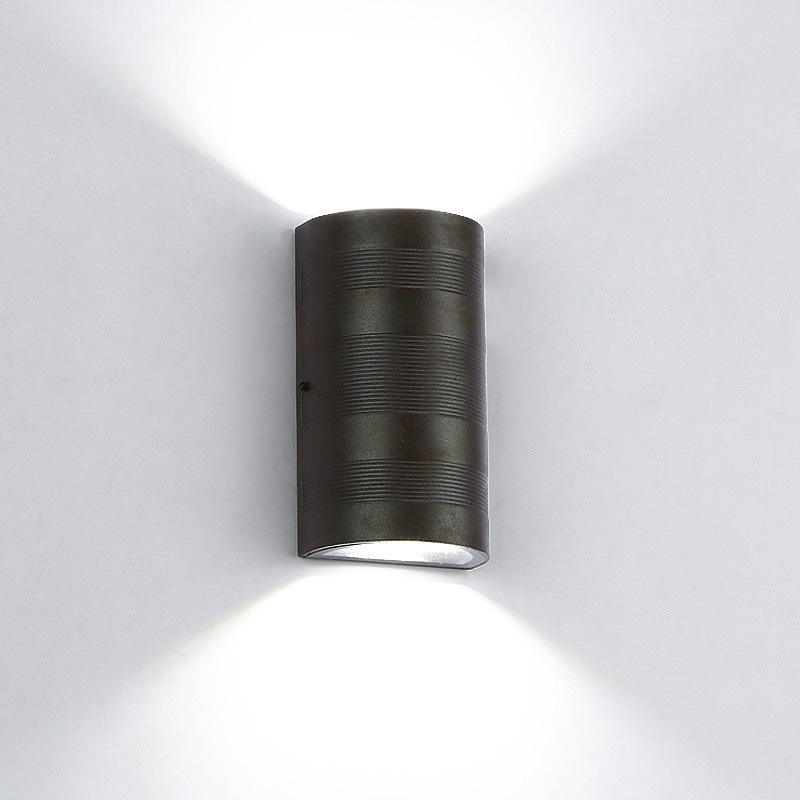 Lampada da parete a LED impermeabile IP65 Lampada da parete a strisce in alluminio 12W 24W 30W 85 ~ 265V Lampione stradale a led per portico per illuminazione esterna