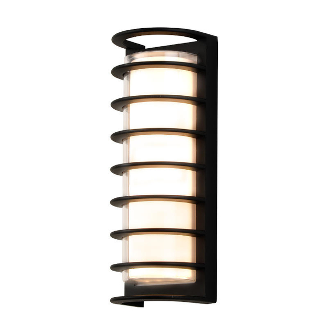 Applique da parete a LED in acrilico quadrato rotondo per esterni Lampada da parete esterna per cortile della villa Lampada da corridoio per corridoio Lampada da parete per balcone