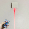 3W RGB LED Sconce Lampada da parete moderna semplice per soggiorno Sala da pranzo Corpo in alluminio acrilico Decorazione domestica