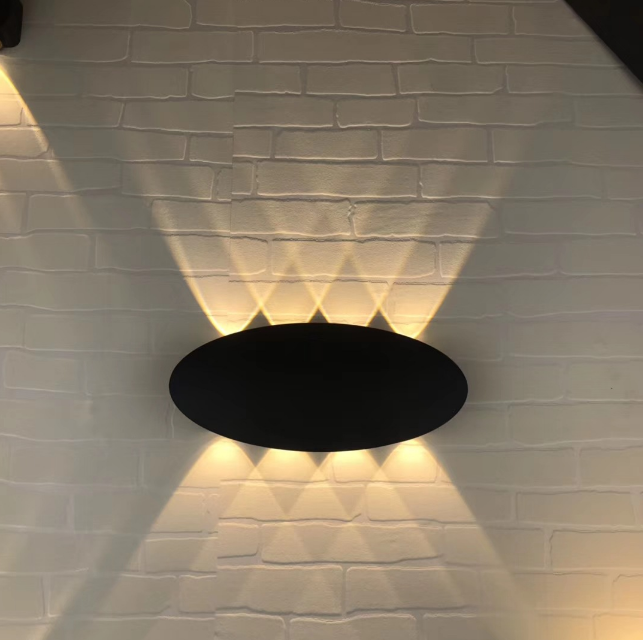 Ornamento Outdoor AC85-265 Lampada da parete a Led Alluminio Outdoor IP65 Lampada impermeabile Up Down Applique da parete per comodino camera da letto scala domestica