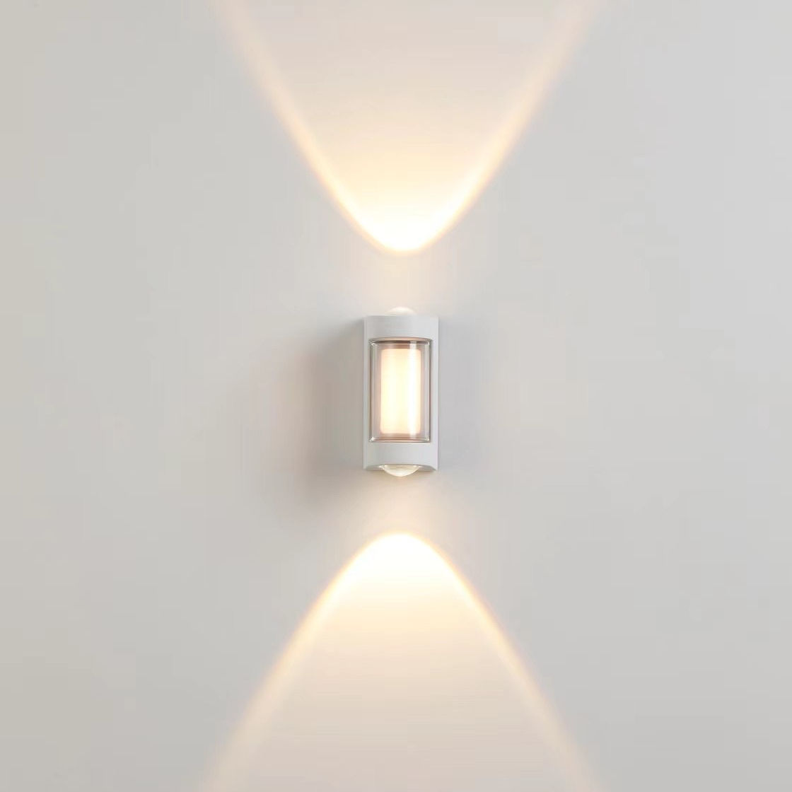 2023 moderna applique da parete a LED impermeabile IP65 su giù 10W illuminazione per esterni casa hotel negozio corridoio portico applique da parete AC 220V 110V
