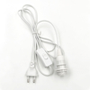 Portalampada in plastica di alta qualità E27 E14 in ottone porcellanato Base portalampada LED terminale Portalampada a soffitto