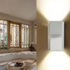 Lampada da parete a LED da 5W 12W Illuminazione per esterni Lampada da parete impermeabile Moderna in alluminio su e giù Lampada da parete a led per esterni Luce da portico per giardino