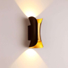 Lampada da parete impermeabile a vita grande da 10W Lampada da parete a vita a led decorativa decorativa e moderna luce notturna per esterni IP65