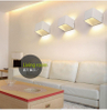 2023 3W 5W Lampada da parete a LED Lampada da letto accanto alla luce della parete Decorazione dell'interno della casa Illuminazione Corridoio Applique da parete in alluminio AC90-260V
