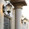 Lampada da parete impermeabile in stile europeo Giardino Villa Cancello Cortile esterno Balcone Lampada da parete esterna Antica Roma Luce retrò