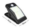 NUOVE applique da parete a energia solare per esterni, impermeabili, decorazione da parete, illuminazione a LED, a energia solare, per portico, villa, patio, giardino 3000mA
