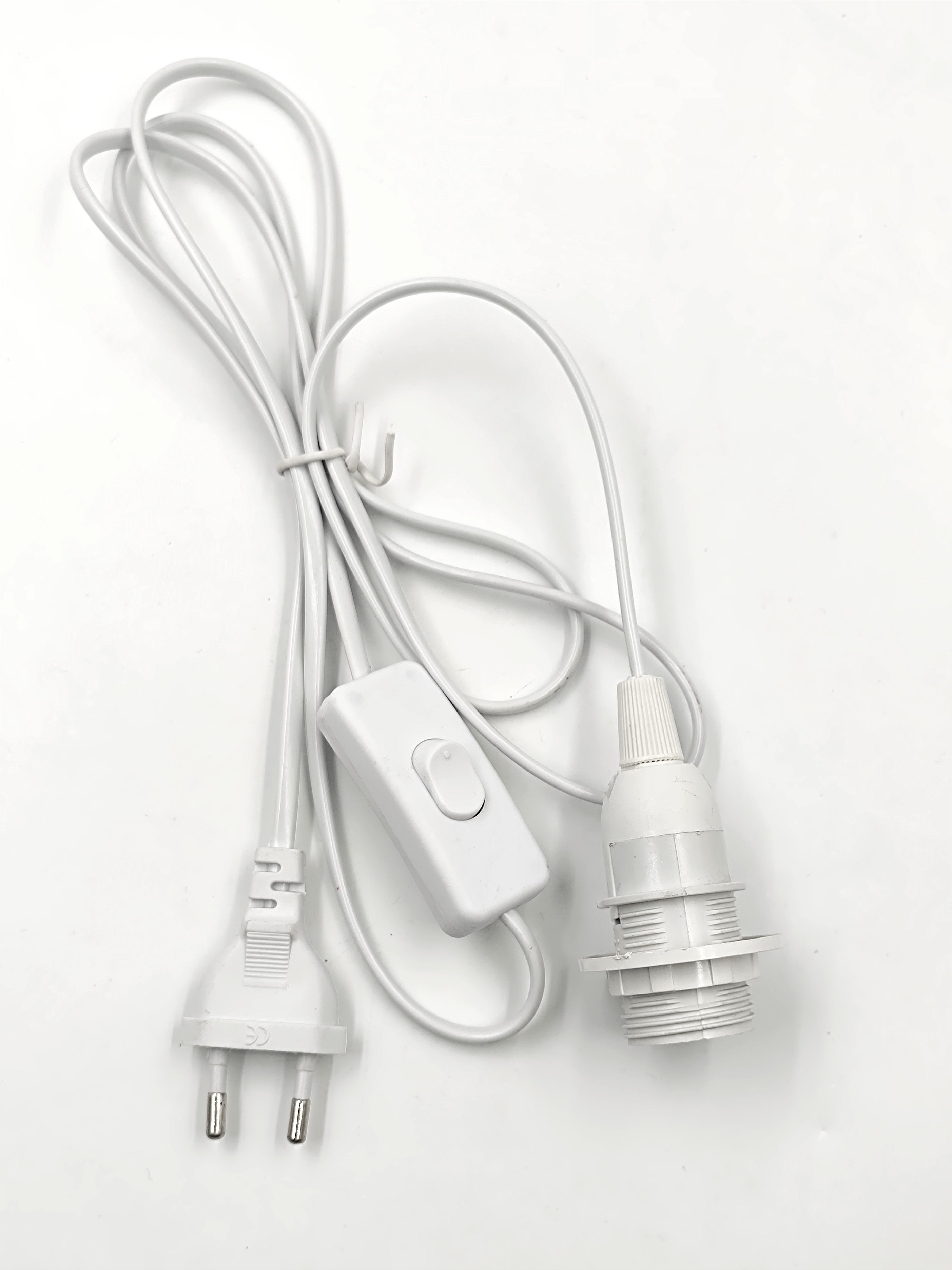 Cavo portalampada E14 Spina USA Portalampada Lampada a sospensione 303 Interruttore Personalizzato ABS PVC Rame Interruttore Stile Lampada salina himalayana