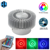 12 colori 3W LED Lampada da parete in alluminio Illuminazione a led Applique da parete AC85-265V Apparecchio di design d'interni per illuminazione da parete Bar Decorazione