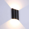Lampada da parete moderna per piastrelle a led e luce notturna decorativa per interni Applique da parete per esterni in alluminio Lampe Murale Lighting
