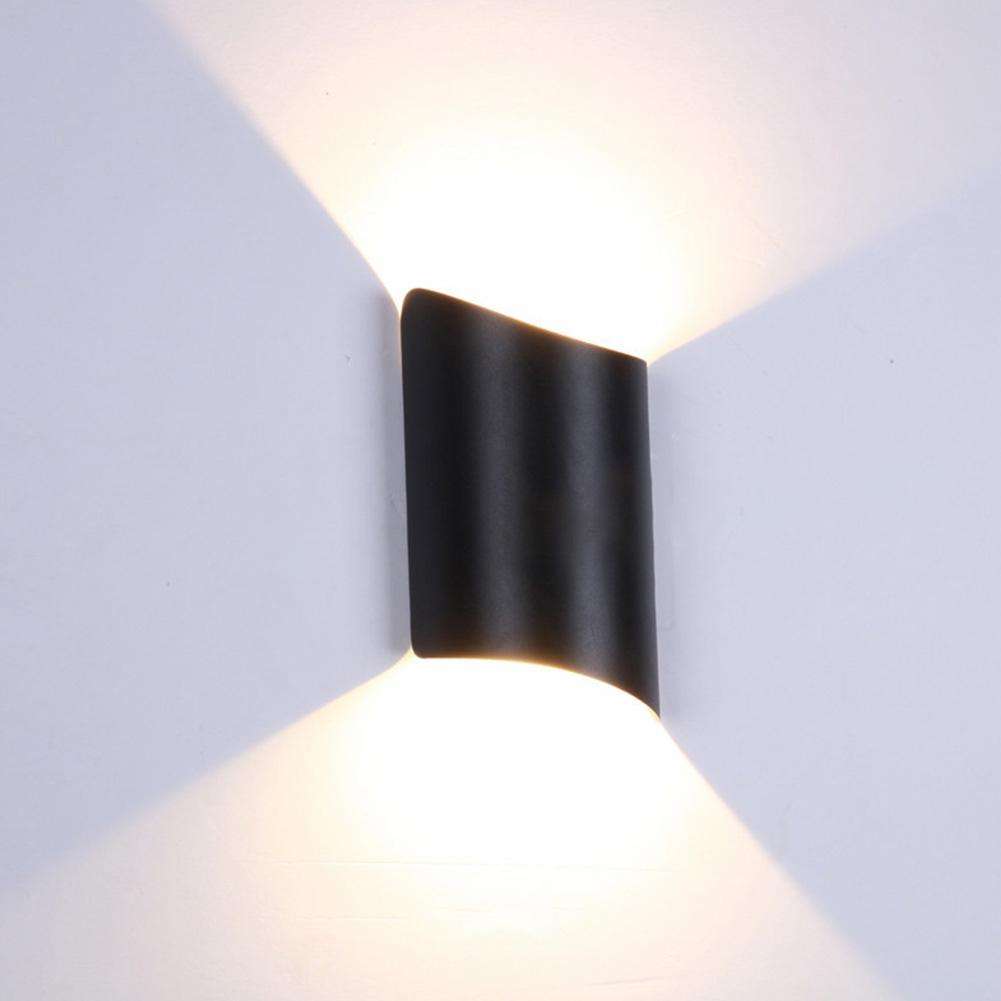 Lampada da parete moderna per piastrelle a led e luce notturna decorativa per interni Applique da parete per esterni in alluminio Lampe Murale Lighting