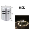 3w Vendite calde Foro a spirale Lampada da parete a LED Lampada da parete Luce calda fredda