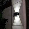 6LED applique da parete a energia solare applique da parete a LED impermeabili per esterni per cortile Street Landscape lampada da giardino lampada da parete per esterni solare