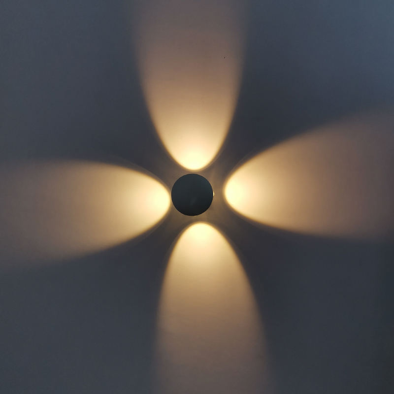 3w 4w 5w moderna lampada da parete per interni a LED su e giù applique da parete decorativa a parete