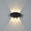 Nuova fabbrica all'ingrosso IP65 in alluminio impermeabile su e giù per esterni applique da parete a led per la casa 