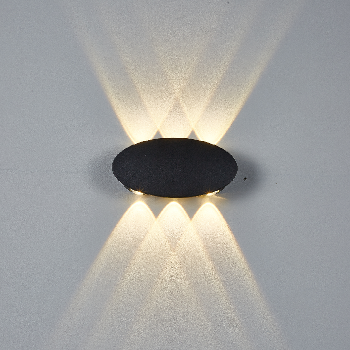 Nuova fabbrica all'ingrosso IP65 in alluminio impermeabile su e giù per esterni applique da parete a led per la casa 