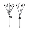 Lampada solare Firefly Lampada solare per erba Lampada solare a LED per esterni Luci decorative per esterni da giardino Luci multicolori a LED a energia solare per cantieri