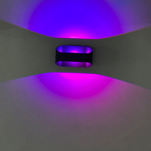 5W RGB Lampada da parete su e giù per interni lampada colore fai da te con controller applique da parete per interni Lampada da parete RGB per interni
