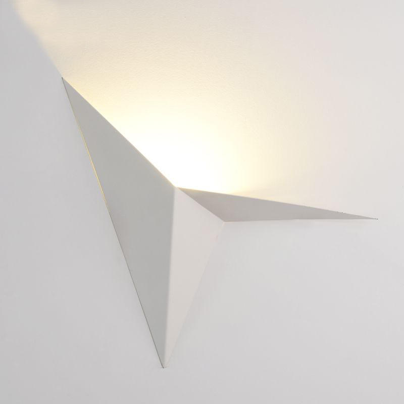 Segnapasso da incasso in alluminio Applique da parete per scale a led 3w Lampada da interno corpo bianco luminoso nero Luci da camera a led