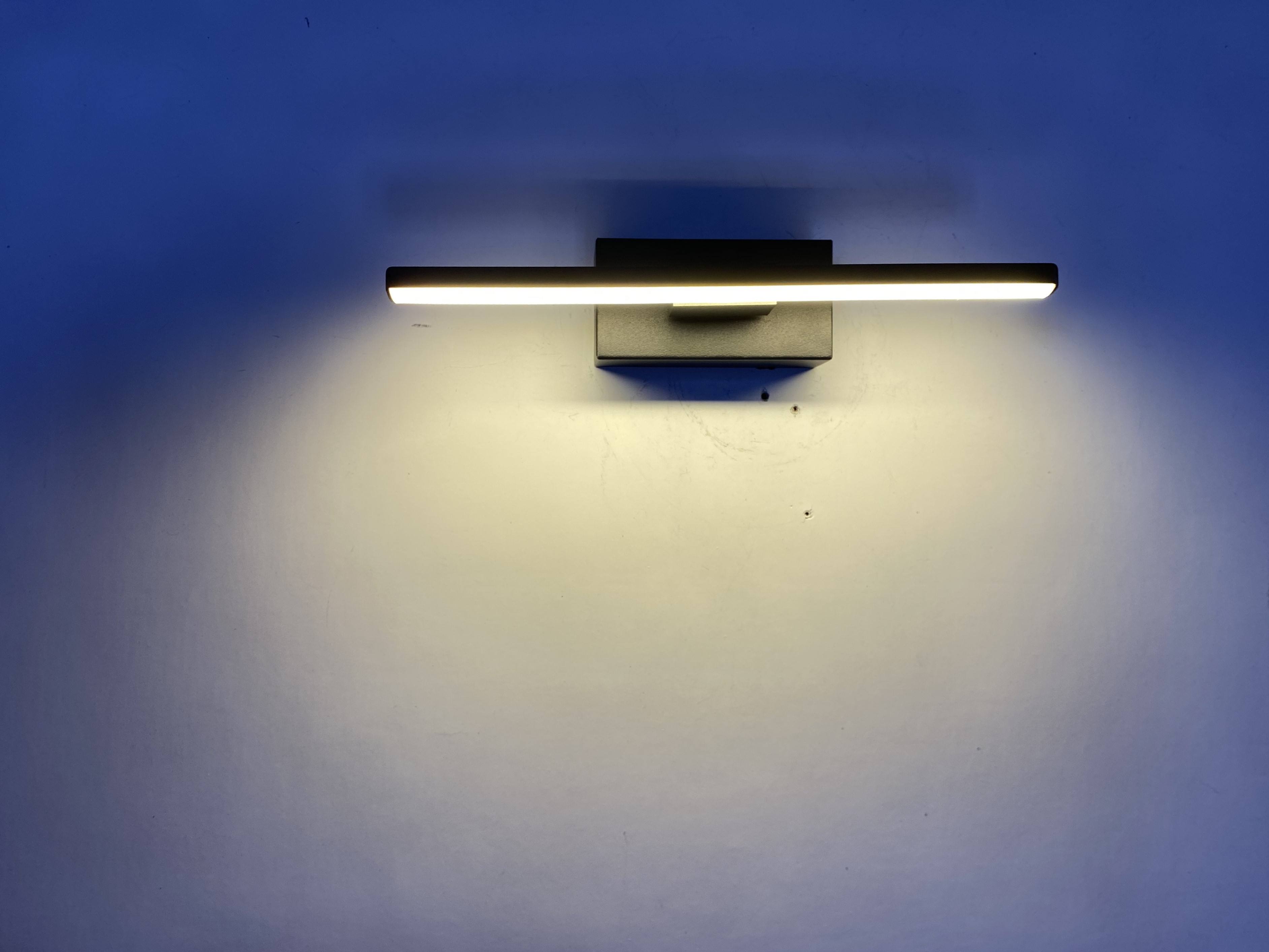 Lampade da parete moderne a LED 330 Comodino camera da letto girevole 12W AC96V-260V Applique da parete Lampada nera Corridoio decorazione interna Illuminazione