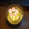 Fatti a mano Tulip Night Light Film termorestringente Materiale fai da te Fiore artificiale Tulip Night Light Decorazioni per la casa Regalo per Gitlfriend