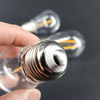 E14 S14 lampada a filamento E27 lampada decorativa stringa LED lampadina 110V 3V solare lampadina Edison vintage PC plastica A filamento