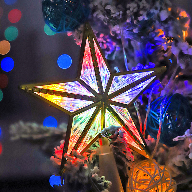 LED Christmas Tree Top Star Light per esterni applique da parete a led per esterni applique da parete a led